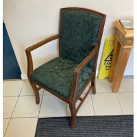 Green Carver Dining Chairs