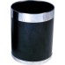 Bolero Waste Paper Bin with Gold or Silver Rim Bolero Waste Paper Bin with Gold or Silver Rim