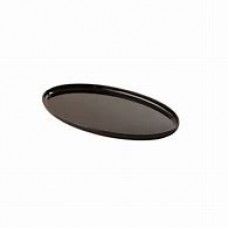 Small Black Oval Tea Tray 